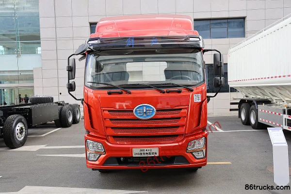 FAW Jiefang Qingdao JK6 4X2(6 wheels) 7.75m Electric Wing Opening Van Cargo Truck CATL 246.68kWh Exterior (2) | 86Trucks