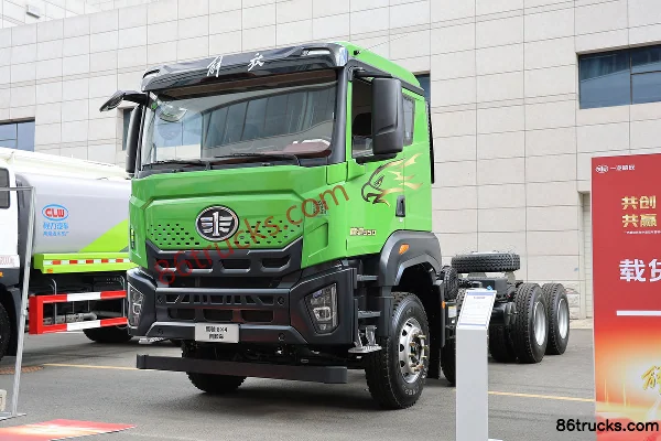 FAW Jiefang Yingchi 7.8L Diesel 350hp 8X4(12 wheels) FAW Jiefang 10-speed 5.8m Dump Truck Exterior (3) | 86Trucks