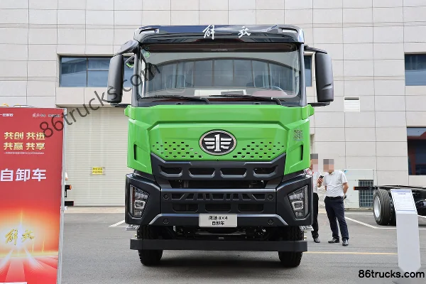FAW Jiefang Yingchi 7.8L Diesel 350hp 8X4(12 wheels) FAW Jiefang 10-speed 5.8m Dump Truck Exterior (2) | 86Trucks
