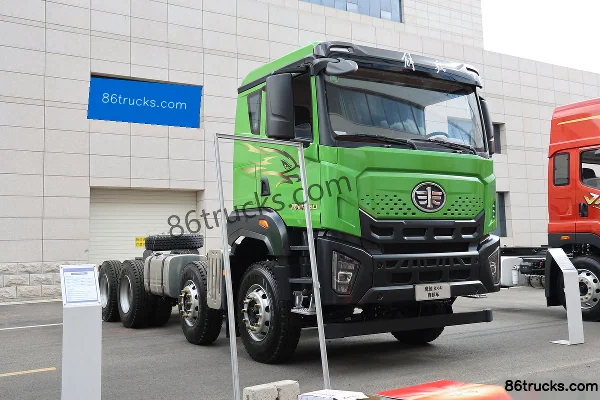 FAW Jiefang Yingchi 7.8L Diesel 350hp 8X4(12 wheels) FAW Jiefang 10-speed 5.8m Dump Truck Exterior