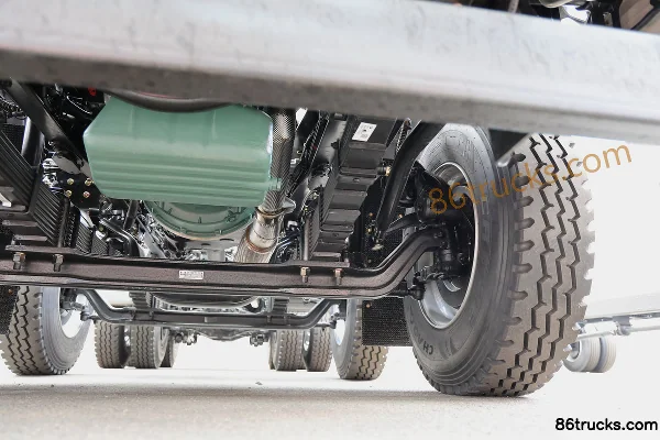 FAW Jiefang Yingchi 7.8L Diesel 350hp 8X4(12 wheels) FAW Jiefang 10-speed 5.8m Dump Truck Chassis (3) | 86Trucks