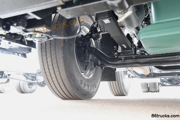 FAW Jiefang Qingdao Yinghang Zhixiang Edition 13.2L LNG 530hp 8X4(12 wheels) FAW Jiefang 12-speed 9.5m Side-gate Cargo Truck Chassis (2) | 8