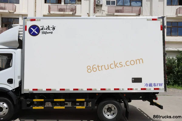 Dongfeng EV350 Pro 4X2(6 roues) cabine simple camion frigorifique 100 % électrique 100,46 kWh Carrosserie (1) | 86Trucks