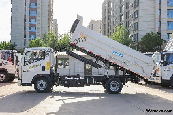 Sinotruk HOWO Hanjiang M 140 ch 4X2(6 roues) camion benne à ordures (marque Tianxiang) Extérieur (3) | 86Trucks