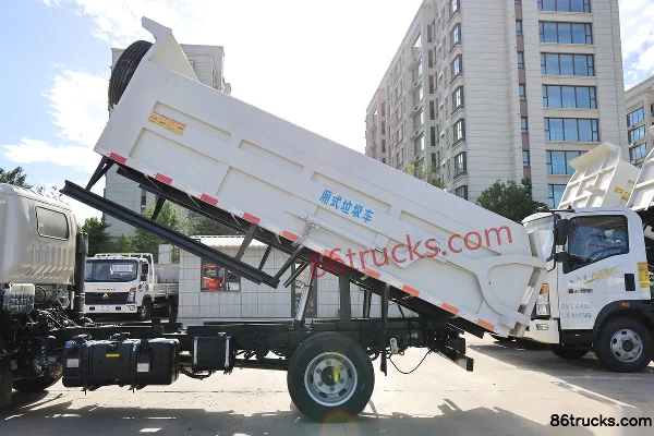 Sinotruk HOWO Hanjiang M 140 ch 4X2(6 roues) camion benne à ordures (marque Tianxiang) Carrosserie (1) | 86Trucks