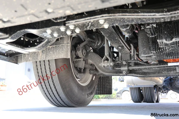 Auman Galaxy 5M 14,5L LNG 510 ch 6X4(10 roues) Fast Gear 12 vitesses tracteur routier Châssis (2) | 86Trucks