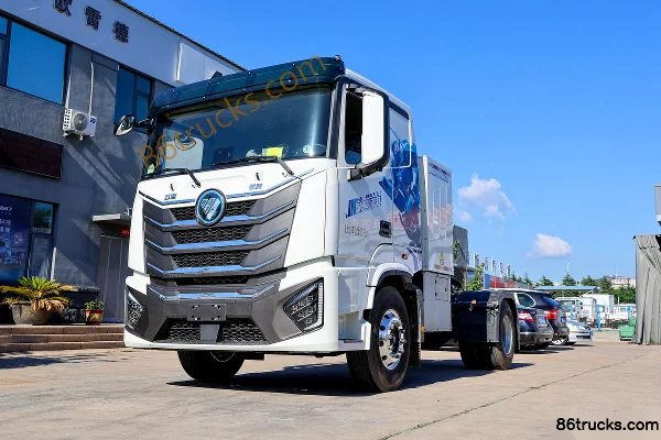 Auman GTL Star Wing Edition 4X2(6 wheels) Electric Tractor Truck Aiyike 400.6kWh Exterior (3) | 86Trucks