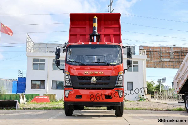 Sinotruk HOWO Hanjiang 200 hp 4X2(6 wheels) 5.2m Dump Truck Exterior (2) | 86Trucks