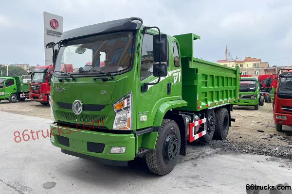 Dongfeng Tuoxing D1L 6.2L Diesel 245 hp 6X2(8 wheels) 6X2R Fast Gear 10-speed 4.2m Dump Truck Exterior (2) | 86Trucks