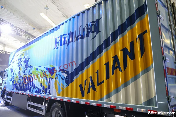 Yutong C331 4X2(6 wheels) 9.8m Pure Electric Cargo Van Shenlan 331kWh Body (2) | 86Trucks