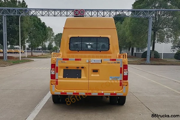 JMC Fushun 2.0T Diesel 146hp 9-Seat Long Wheelbase High Roof Utility Vehicle Exterior (2) | 86Trucks