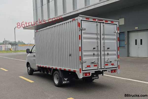 Leichi T30 2025 Confort frein hydraulique 3,8 m cabine simple micro camion fourgon électrique pur EVE 55,06 kWh 4X2(6 roues) Extérieur (3)