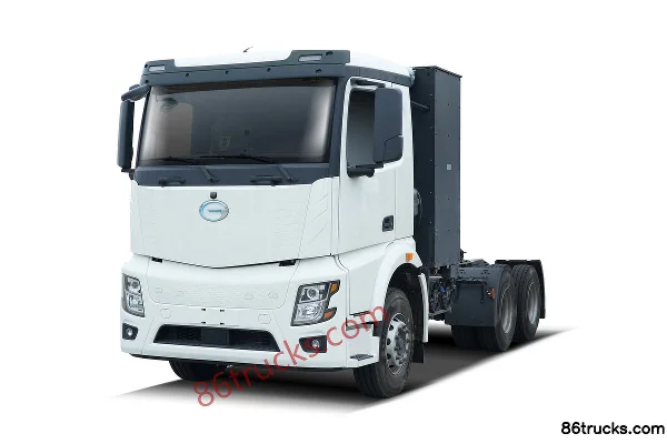 GAC Leader T7 6X4(10 wheels) Composite Version Pure Electric Tractor Truck CALB 600kWh Exterior (3) | 86Trucks