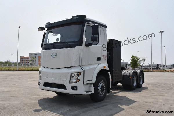 GAC Leader T7 Composite Version 6X4(10 wheels) Pure Electric Tractor Truck CALB 400kWh Exterior (3) | 86Trucks