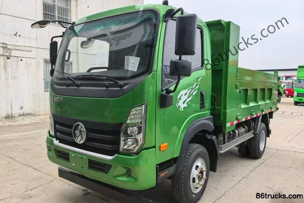 Sinotruk V1 2.5L Diesel 160 hp 4X2(6 wheels) Fast Gear 8-speed 3.8m Single-row Dump Truck Exterior
