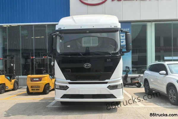 BYD Q3 6X4(10 wheels) Electric Tractor Truck BYD 637kWh Exterior (2) | 86Trucks