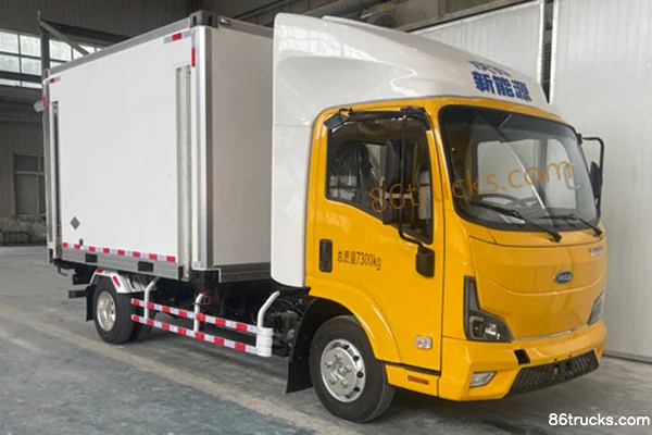 Isuzu EVM100 Air Brake Single Row Pure Electric Detachable Container Light Truck CATL 100.46kWh 4X2(6 wheels) Exterior