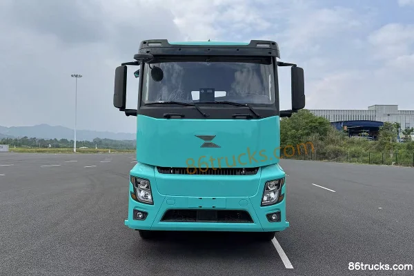 Zaihe Auto Qingliangxia 6X4(10 wheels) Electric Tractor Truck EVE 400kWh Exterior (2) | 86Trucks