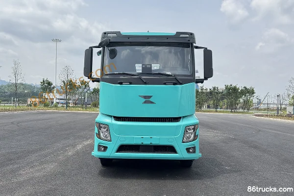 Zaihe Auto Qingliangxia 6X4(10 wheels) Electric Tractor Truck EVE 600kWh Exterior (2) | 86Trucks