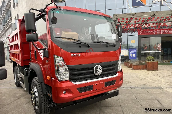 Sinotruk V3 6.2L Diesel 245 hp 6X2(8 wheels) Fast Gear 10-Speed 4.5m Single Row Dump Truck Exterior