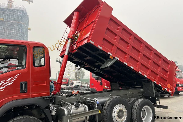 Sinotruk V3 6.2L Diesel 245 hp 6X2(8 wheels) Fast Gear 10-Speed 4.5m Single Row Dump Truck Chassis (1) | 86Trucks