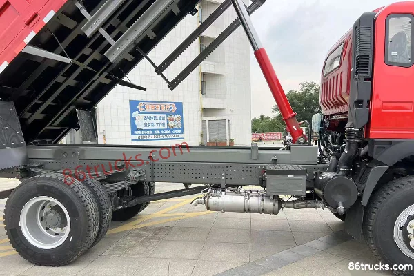 Sinotruk V3X 4.3L Diesel 240 hp 4X2(6 wheels) Fast Gear 10-Speed 4.44m Single Row Dump Truck Cab (1) | 86Trucks