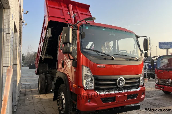 Sinotruk V2 4.1L Diesel 190hp 4X2(6 wheels) Fast Gear 8-Speed 3.94m Short Cab Dump Truck Exterior (3) | 86Trucks