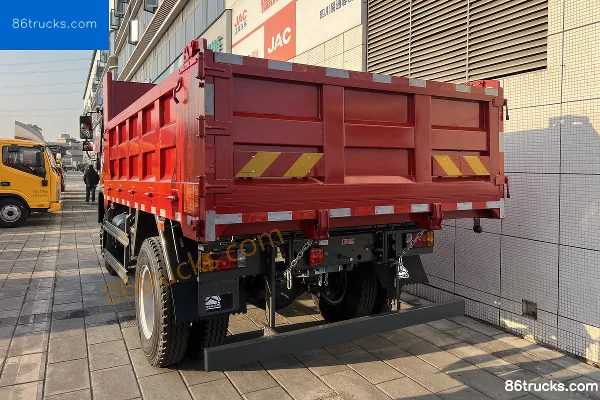 Sinotruk V2 4.1L Diesel 190hp 4X2(6 wheels) Fast Gear 8-Speed 3.94m Short Cab Dump Truck Exterior (2) | 86Trucks