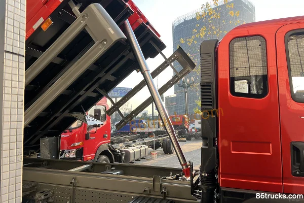 Sinotruk V2 4.1L Diesel 190hp 4X2(6 wheels) Fast Gear 8-Speed 3.94m Short Cab Dump Truck (3) | 86Trucks