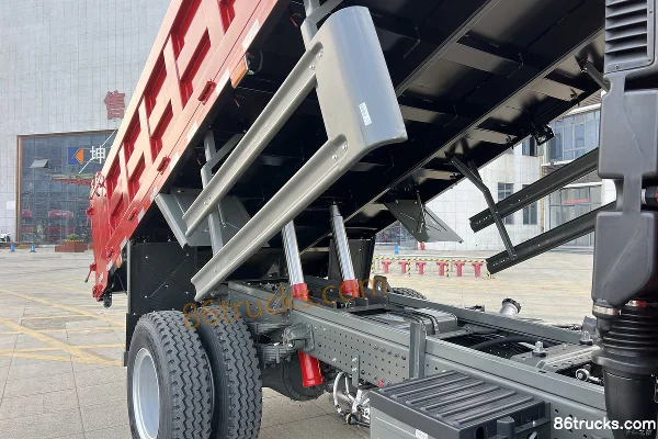 Sinotruk V2 diesel 3L 170 ch 4X2(6 roues) Fast Gear 8 vitesses 3,94 m benne cabine avancée (2) | 86Trucks
