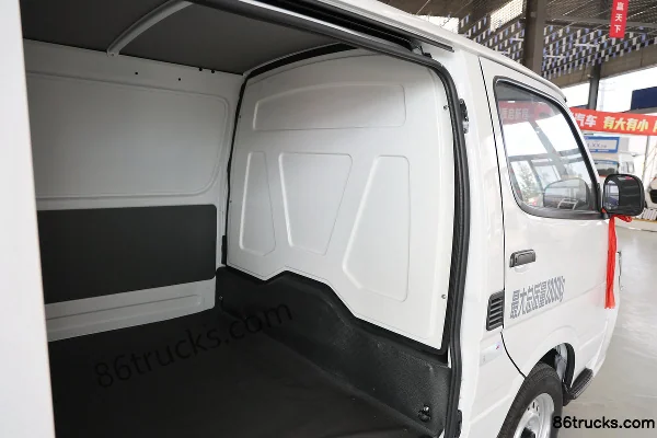 Shenyang Jinbei Hiace 2025 Model Express King 2L Gasoline 136hp 2-Seat Enclosed Cargo Van Cargo Box (2) | 86Trucks