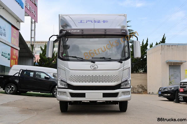 Yuejin Beyond H500 Daka 170hp 4X2(6 wheels) 4.09m Refrigerated Truck Exterior (2) | 86Trucks
