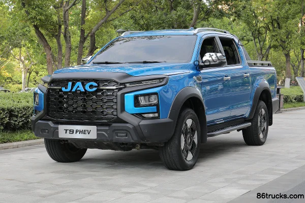 JAC Hunter PHEV 2025 Glory Edition 4WD Long Wheelbase Plug-in Hybrid Double Row Pickup 31.2kWh Exterior (3) | 86Trucks