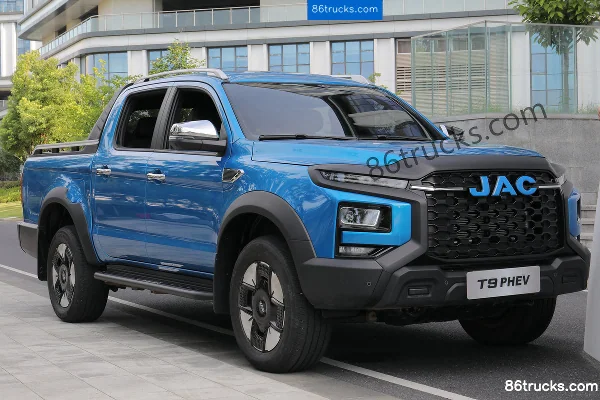 JAC Hunter PHEV 2025 Glory Edition 4WD Long Wheelbase Plug-in Hybrid Double Row Pickup 31.2kWh Exterior