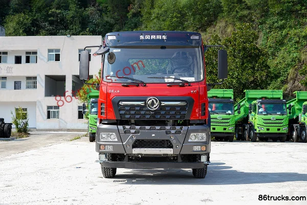 Dongfeng Commercial Vehicle Tianjin KC 245 hp Fast Gear 10-speed 6X2(8 wheels) 4.5m Dump Truck Exterior (2) | 86Trucks