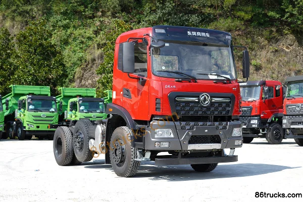 Dongfeng Commercial Vehicle Tianjin KC 245 hp Fast Gear 10-speed 6X2(8 wheels) 4.5m Dump Truck Exterior
