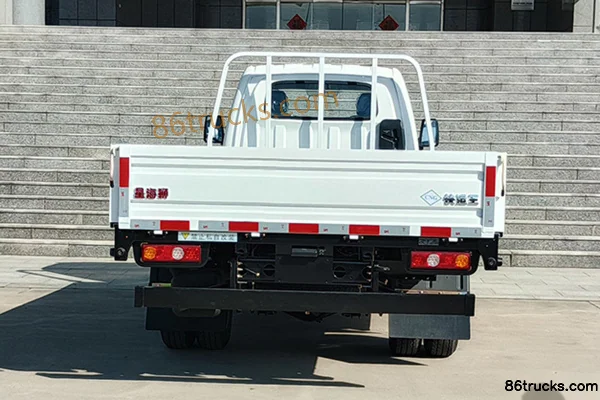 Xinghaishi Kuaijunwang X3 2L CNG 122hp 4X2(6 wheels) 5-speed Hydraulic Brake 4.02m Single Row Flatbed Micro Truck Exterior (2) | 86Trucks