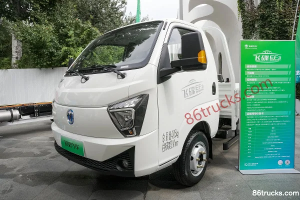 Feidi EF3 Hydraulic Brake 3.8m Single-row Pure Electric Panel Micro Truck CALB 61.76kWh 4X2(6 wheels) Exterior (2) | 86Trucks