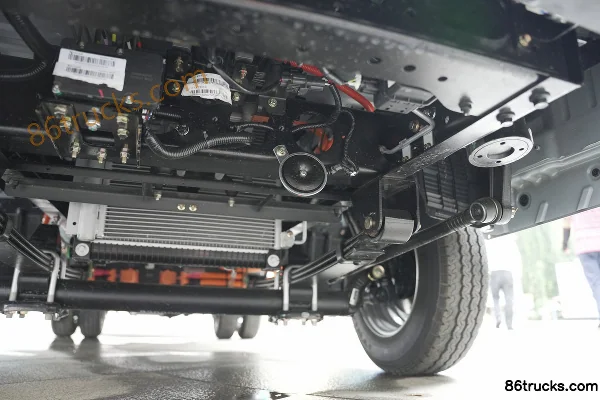 Feidi EF3 Hydraulic Brake 3.8m Single-row Pure Electric Panel Micro Truck CALB 61.76kWh 4X2(6 wheels) Chassis (3) | 86Trucks
