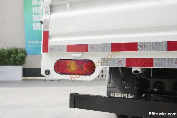 Feidi EF3 Hydraulic Brake 3.8m Single-row Pure Electric Panel Micro Truck CALB 61.76kWh 4X2(6 wheels) Body (3) | 86Trucks