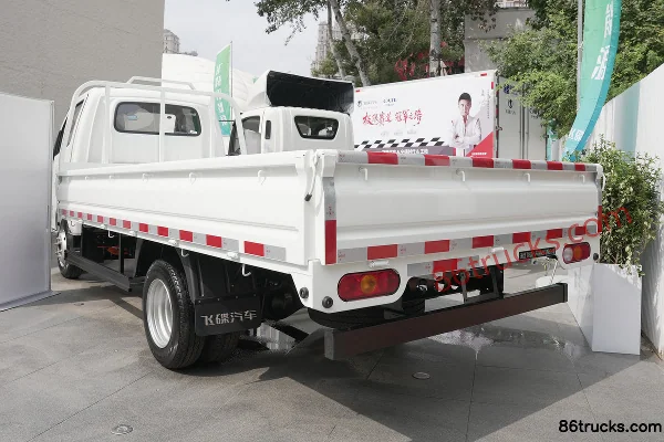Feidi EF3 Hydraulic Brake 3.8m Single-row Pure Electric Panel Micro Truck CALB 61.76kWh 4X2(6 wheels) Body (1) | 86Trucks