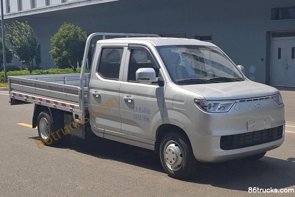 Ruichi C5 Xianfeng Edition 2.9m Double Row Plug-in Range-Extended Hybrid Flatbed Micro Truck Ganfeng 25kWh 4X2(6 wheels)