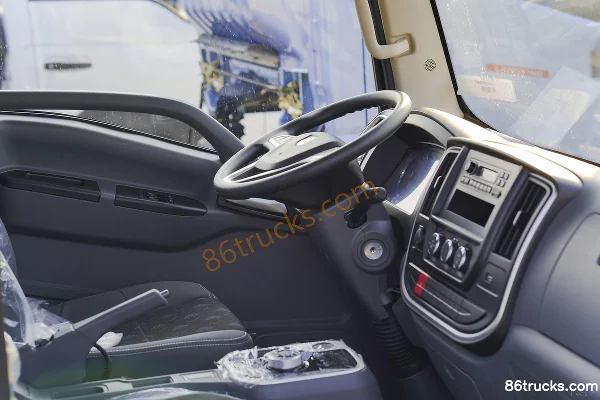 Lanqing X3 Hydraulic Brake 4.18m Single Row Pure Electric Panel Light Truck EVE 81.59kWh 4X2(6 wheels) Cab (2) | 86Trucks
