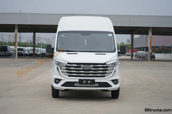 JAC New 6 Series Business Travel Version 2.5T Diesel 165 hp 3 Seats High Roof Panel Van Exterior (2) | 86Trucks