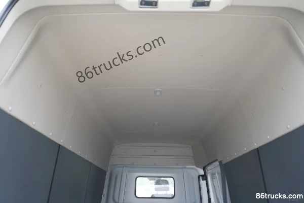 JAC New 6 Series Business Travel Version 2.5T Diesel 165 hp 3 Seats High Roof Panel Van Cargo Box (2) | 86Trucks