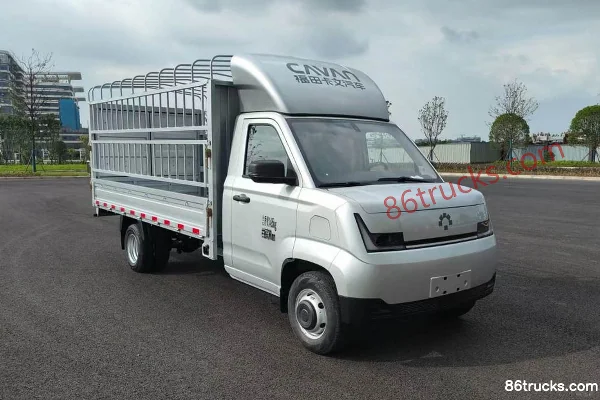 Foton LeDi Yuexing Edition Hydraulic Brake 3.8m Single Row Pure Electric Stake Truck Aiyike 71.63kWh 4X2(6 wheels) Exter