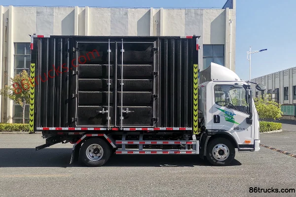 FAW Jiefang Hu 6G Pure Electric Detachable Container Light Truck (Youji Brand) CATL 100.07kWh 4X2(6 wheels) Exterior (2) | 86Trucks