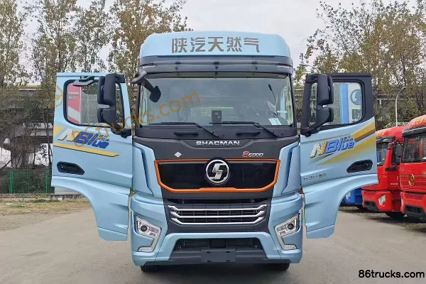 SHACMAN Delong S6000 Flagship Edition 14.6L LNG 630hp 6X4(10 wheels) Fast Gear 12-Speed AMT Automatic Tractor Truck Exterior (2) | 86Trucks