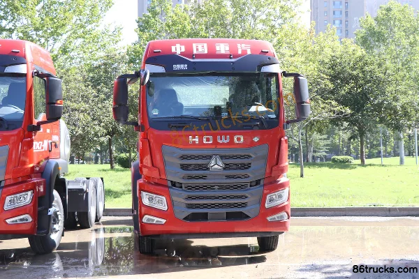 Sinotruk HOWO TX7-N Wozun Edition 12.5L LNG 480hp 6X4(10 wheels) Sinotruk 12-Speed Tractor Truck Exterior (2) | 86Trucks