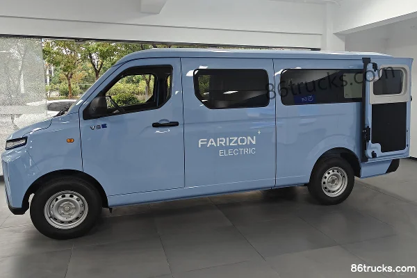 FARIZON Xingxiang V6E Function Edition 6-Seat 4.845m Electric Multi-Purpose Passenger Vehicle 46.08kWh Exterior (2) | 86Trucks